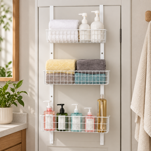 3-Tier Over-the-Door Organizer Rack