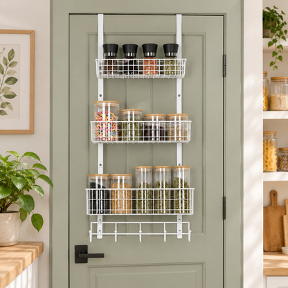 3-Tier Over-the-Door Organizer Rack