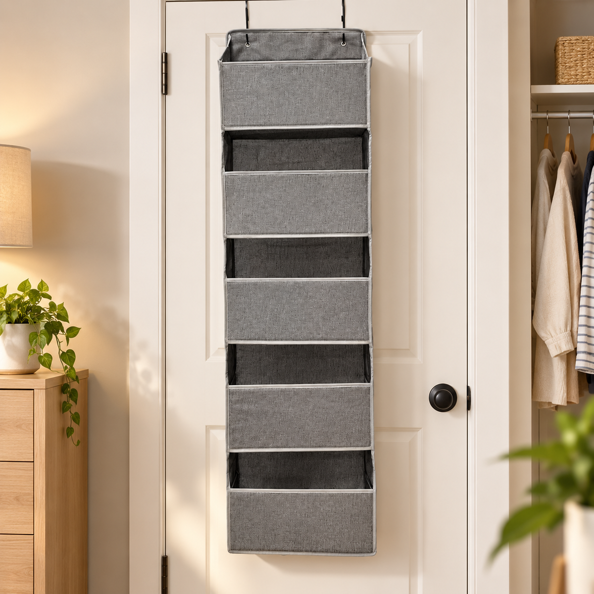 5-Shelf Over-the-Door Closet Organizer