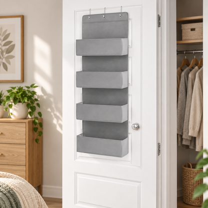 4-Tier Over-the-Door Fabric Organizer