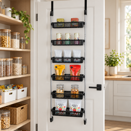 6-Tier Over-the-Door Organizer Rack