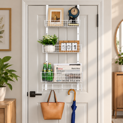 3-Tier Over-the-Door Organizer Rack